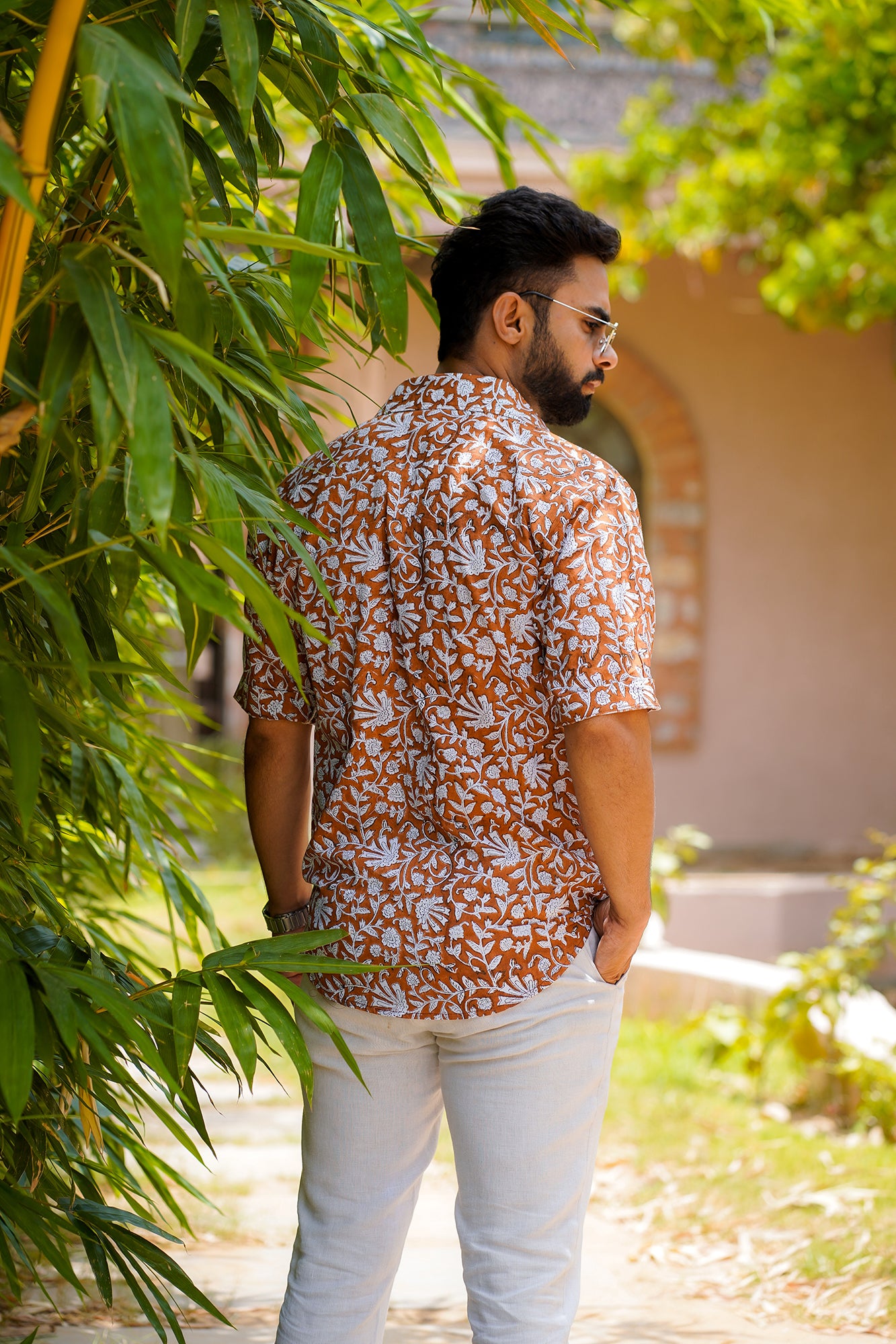 Hand Block Printed Cotton Shirt