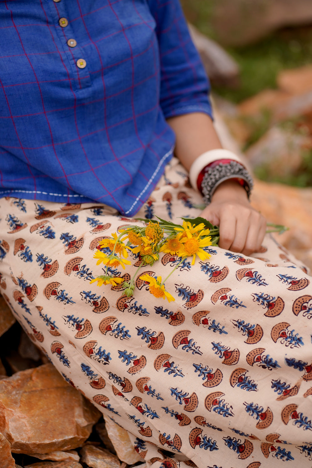 WOMEN SKIRT ZIPPED